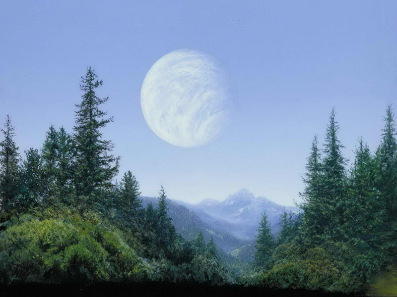 Illustration for article titled AsĂ se hicieron los matte paintings de la primera trilogĂa de Star Wars